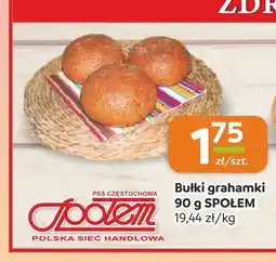 Społem Częstochowa Bułki grahamki Społem oferta