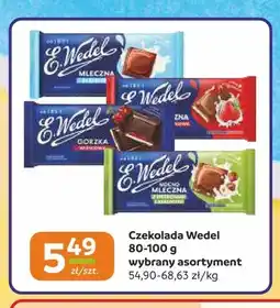 Społem Częstochowa Czekolada gorzka E.Wedel oferta