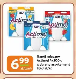 Społem Częstochowa Napój mleczny Actimel 4-pak oferta