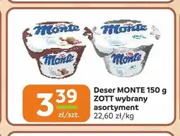 Społem Częstochowa Deser Monte Zott oferta