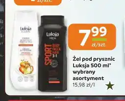Społem Częstochowa Żel pod prysznic Luksja oferta