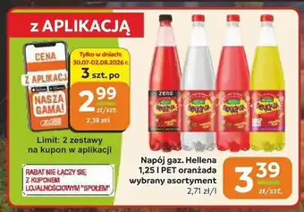 Społem Częstochowa Napój gazowany Hellena Oranżada oferta