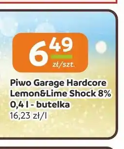 Społem Częstochowa Piwo Garage Hardcore Lemon & Lime Shock oferta