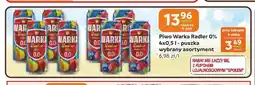 Społem Częstochowa Piwo bezalkoholowe Warka Radler 4-pak oferta