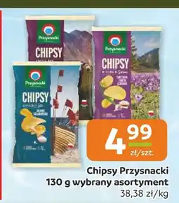 Społem Częstochowa Chipsy Przysnacki o smaku Zielona Cebulka oferta