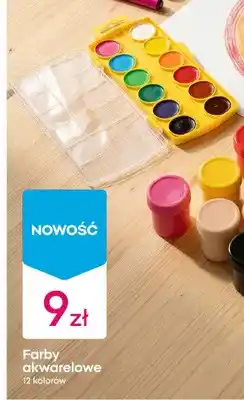 Pepco Farby akwarelowe Astrino 12 kolorów oferta