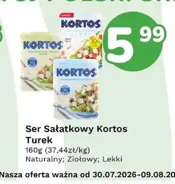 Limonka Ser sałatkowy Kortos Naturalny oferta