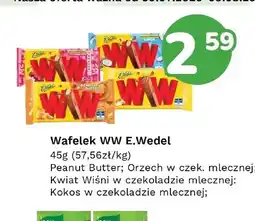 Limonka Wafelek WW E.Wedel Orzech w czekoladzie mlecznej oferta