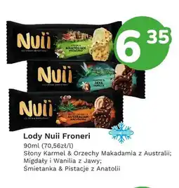 Limonka Lody Nuii Froneri Śmietanka & Pistacje z Anatolii oferta