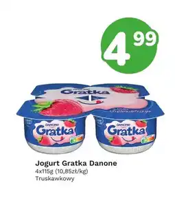 Limonka Jogurt Gratka Danone Truskawkowy oferta