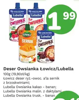 Limonka Deser owsianka łowicz lubella oferta