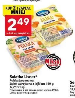 Lewiatan Sałatka Polska jarzynowa Lisner oferta