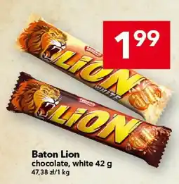 Lewiatan Baton Lion chocolate oferta