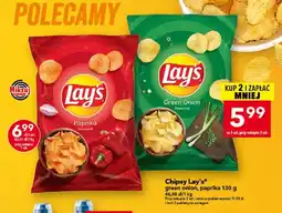 Lewiatan Chipsy Lay's Green Onion oferta