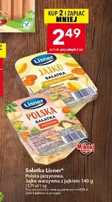 Lewiatan Sałatka polska jarzynowa Lisner oferta
