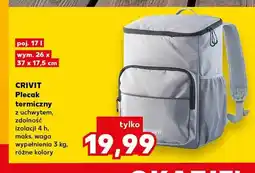 Kaufland Plecak termiczny Crivit 17 l 26x37x17,5 cm oferta
