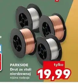 Kaufland Drut ze stali nierdzewnej Parkside oferta