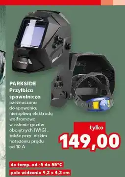 Kaufland Przyłbica spawalnicza Parkside oferta