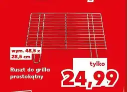 Kaufland Ruszt do grilla prostokątny Countryside Let's BBQ oferta