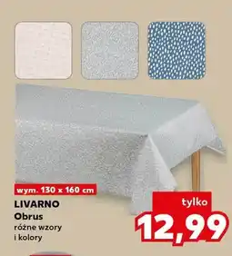 Kaufland Obrus LIVARNO 130x160 cm oferta