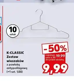 Kaufland Zestaw wieszaków K-Classic 10-pak oferta