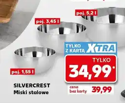 Kaufland Zestaw misek stalowych Silvercrest 3-pak oferta
