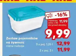 Kaufland Zestaw pojemników na żywność 4-pak oferta