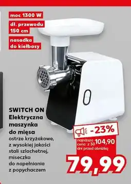 Kaufland Elektryczna maszynka do mięsa Switch On oferta
