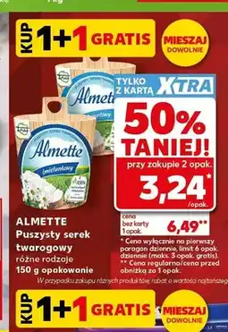 Kaufland Serek twarogowy jogurtowy Almette oferta
