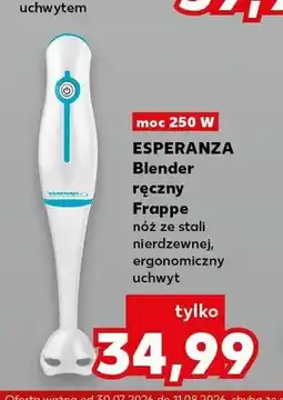 Kaufland Blender ręczny Esperanza Frappe oferta