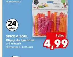 Kaufland Klipsy do żywności Spice & Soul 24-pak oferta