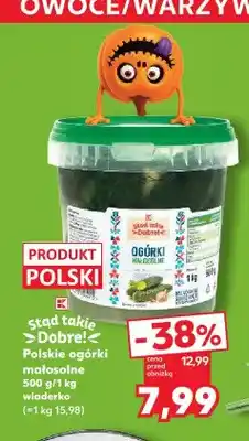 Kaufland Polskie ogórki małosolne oferta