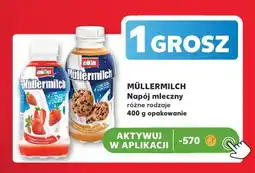 Kaufland Napój mleczny Müller Müllermilch o smaku truskawkowym oferta