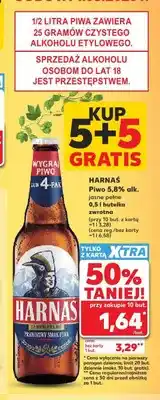 Kaufland Piwo Harnaś Jasne Pełne oferta