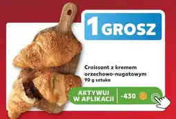Kaufland Croissant z kremem orzechowo-nugatowym oferta