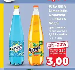 Kaufland Napój gazowany Krzyś Jurajska oferta