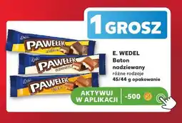 Kaufland Baton nadziewany E.Wedel Pawełek o smaku adwokata oferta