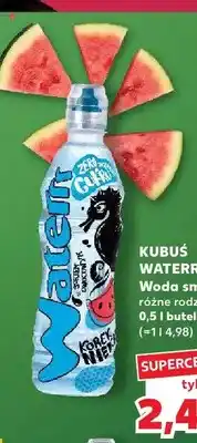 Kaufland Woda smakowa Kubuś Waterrr oferta