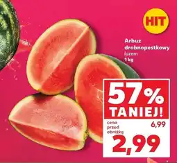 Kaufland Arbuz drobnopestkowy luzem oferta