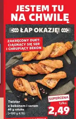 Kaufland Twister z bekonem i serem oferta