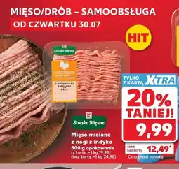 Kaufland Mięso mielone z nogi z indyka Stoisko Mięsne oferta