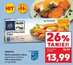 Kaufland Złote paluszki rybne Frosta oferta