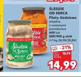 Kaufland Filety śledziowe wiejskie Śledzie od Serca oferta