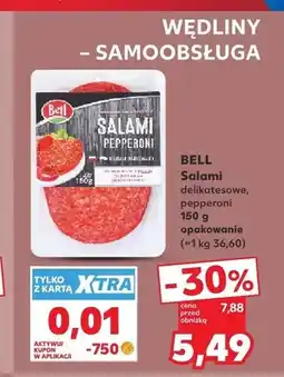 Kaufland Salami delikatesowe Bell oferta