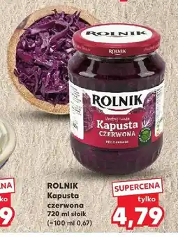 Kaufland Kapusta czerwona Rolnik oferta