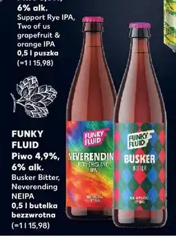 Kaufland Piwo Funky Fluid Neverending NEIPA oferta