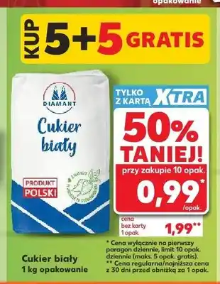 Kaufland Cukier biały Diamant oferta