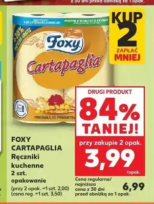 Kaufland Ręczniki kuchenne Foxy Cartapaglia oferta