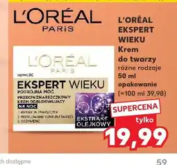 Kaufland Krem do twarzy L'Oréal Paris Ekspert Wieku 60+ oferta