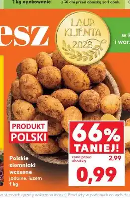 Kaufland Ziemniaki wczesne jadalne polskie oferta